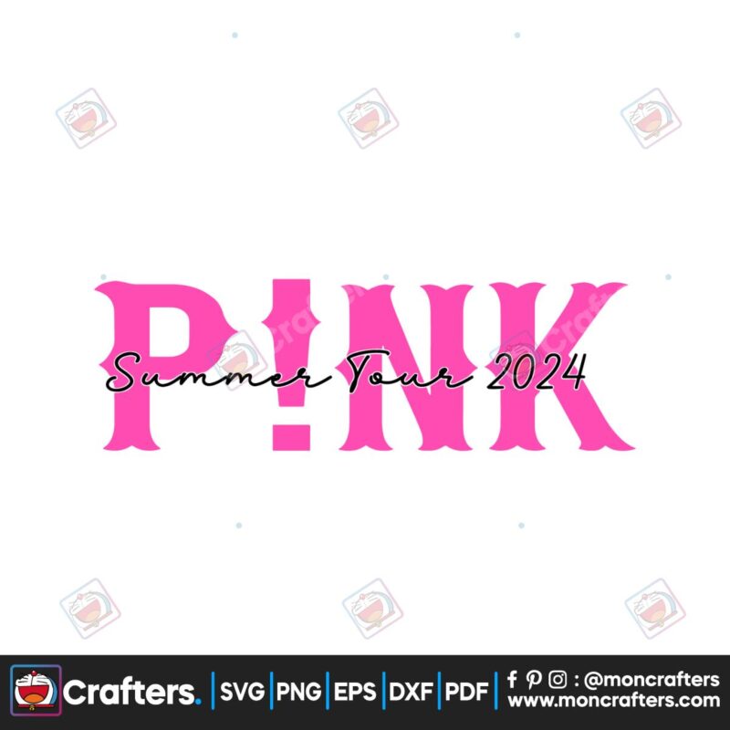 pink-summer-tour-2024-concert-svg