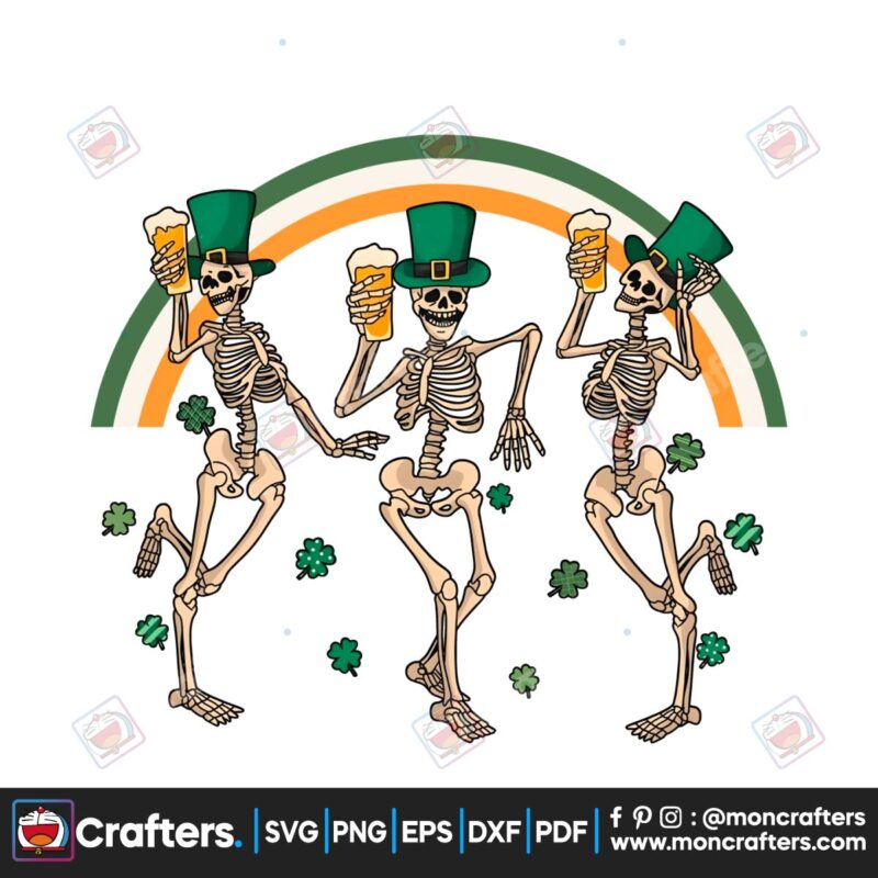 dancing-skeleton-rainbow-st-patricks-day-png