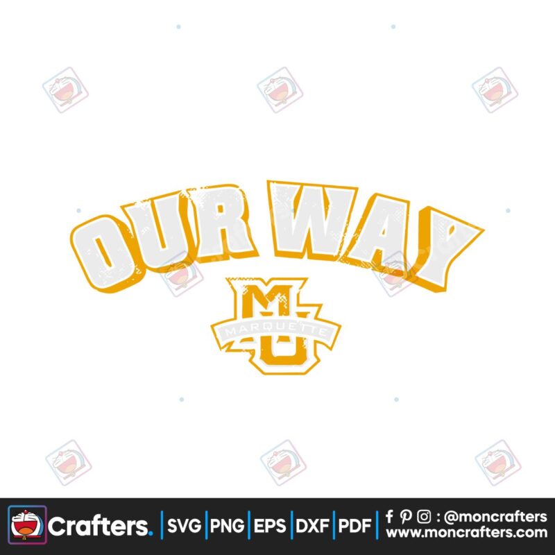 our-way-marquette-basketball-logo-svg
