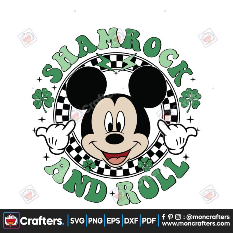 mickey-mouse-shamrock-and-roll-svg