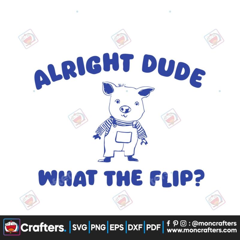 alright-dude-what-the-flip-svg