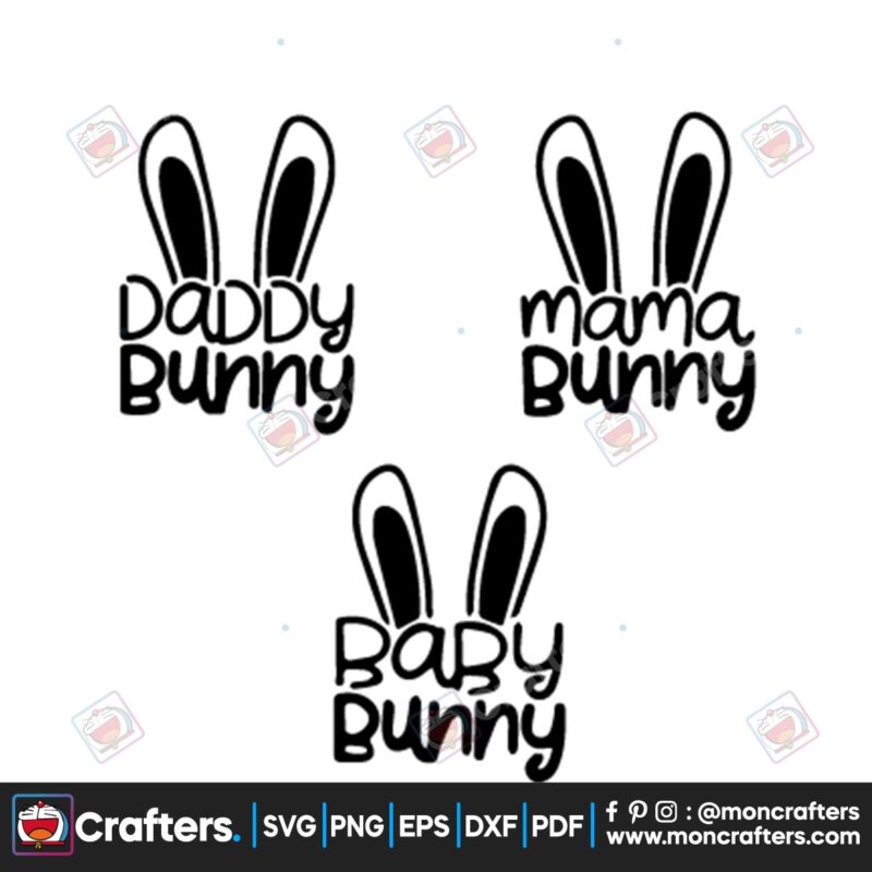 bunny-family-svg-easter-svg