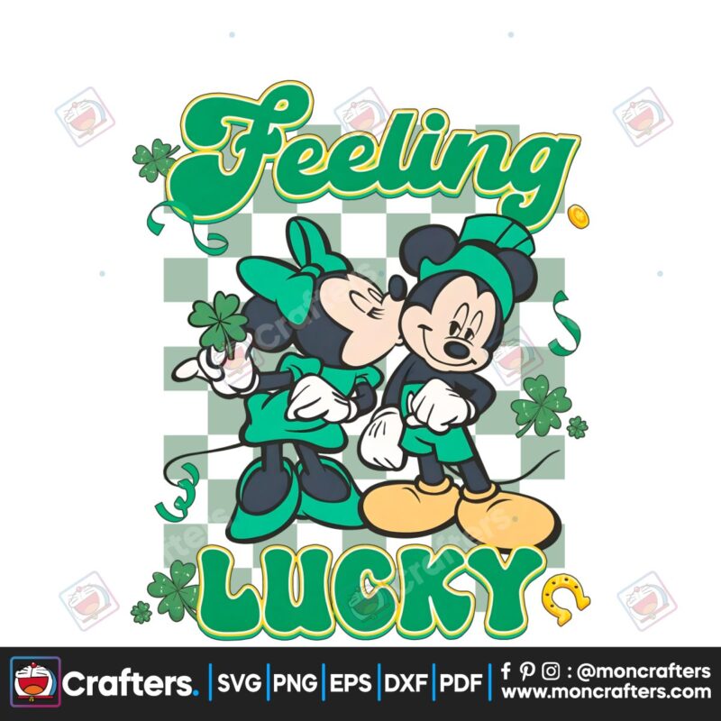 feeling-lucky-mickey-minnie-shamrock-png