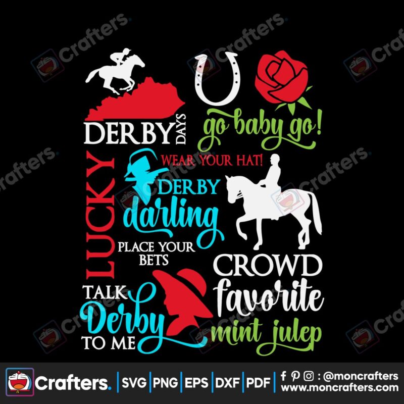 derby-days-go-baby-go-wear-your-hat-svg