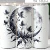 watercolor-wild-flowers-tumbler-design
