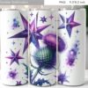 watercolor-wild-flowers-tumbler-design