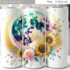 watercolor-wild-flowers-tumbler-design