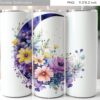 watercolor-wild-flowers-tumbler-design