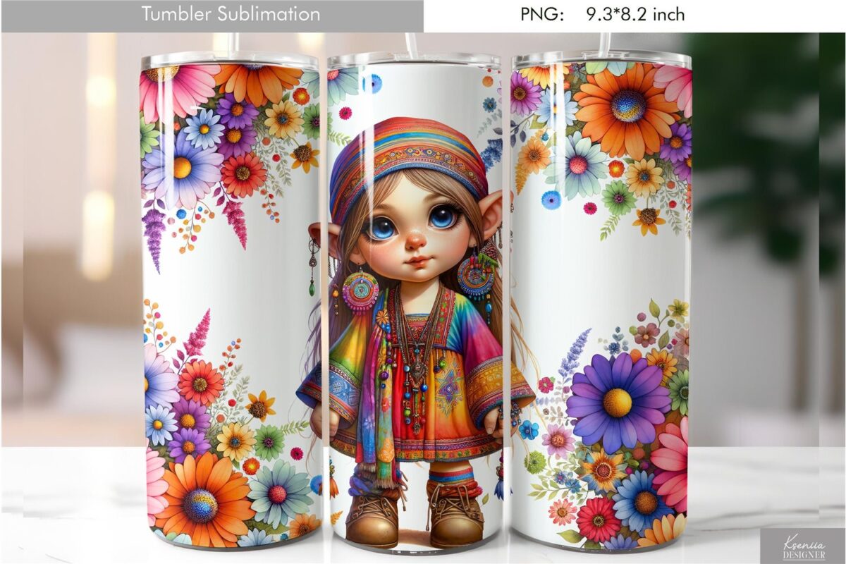hippie-style-tumbler-sublimation