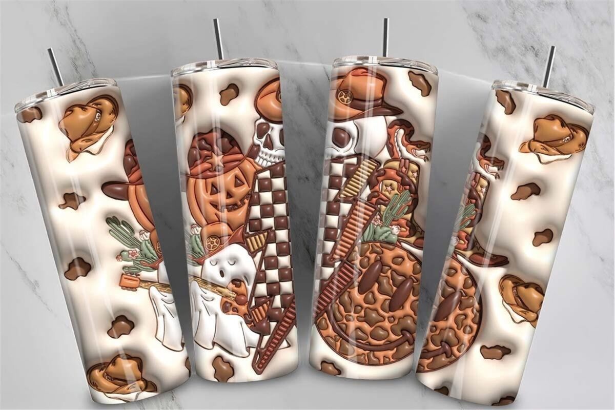 3d-inflated-puff-howdy-halloween-tumbler-instant-download