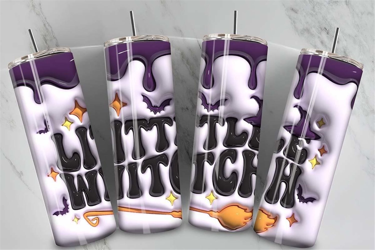 3d-inflated-halloween-spooky-tumbler-instant-download