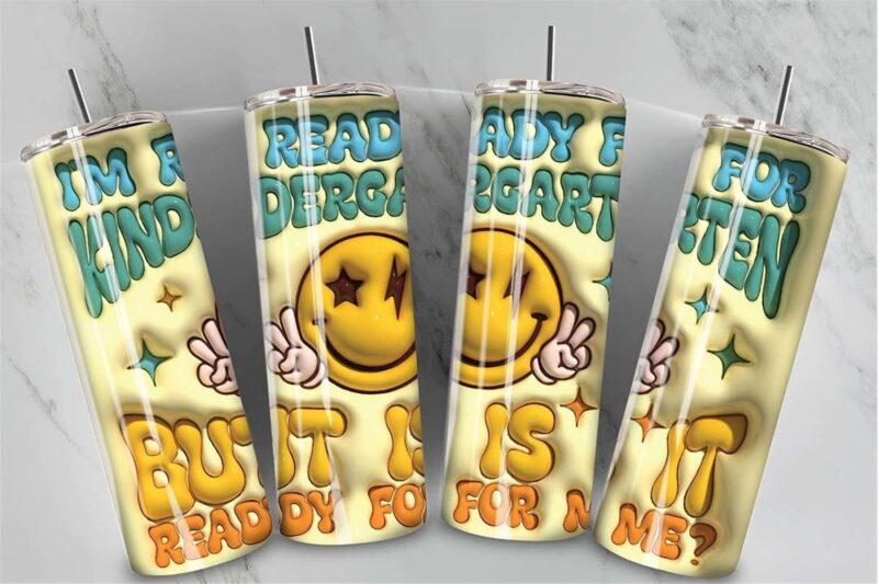 3d-im-ready-for-kindergarten-puffy-tumbler-instant-download