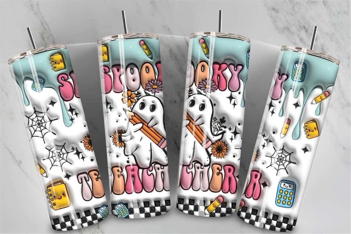 3d-inflated-retro-spooky-teacher-tumbler-instant-download