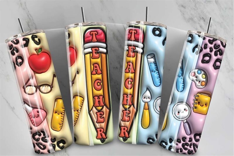 3d-inflated-leopard-teacher-tumbler-instant-download