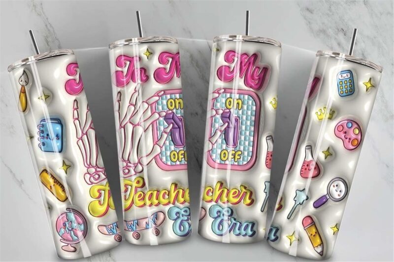 3d-in-my-teacher-era-inflated-tumbler-instant-download