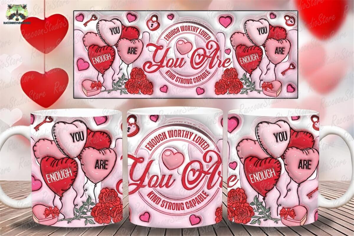3d-inflated-heart-valentine-11oz-skinny-instant-download