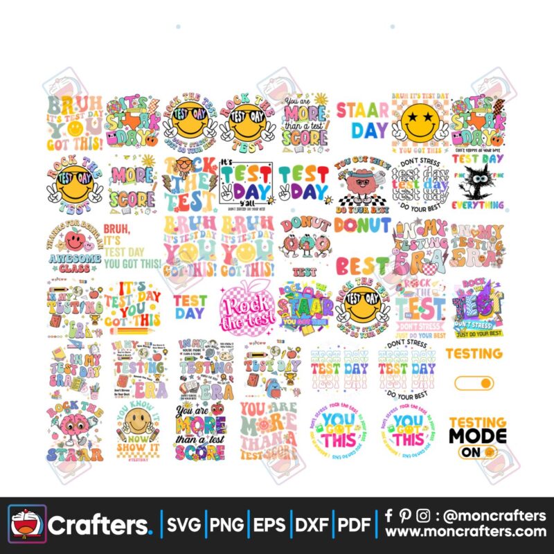 45test-day-png-bundle-testing-day-sublimation