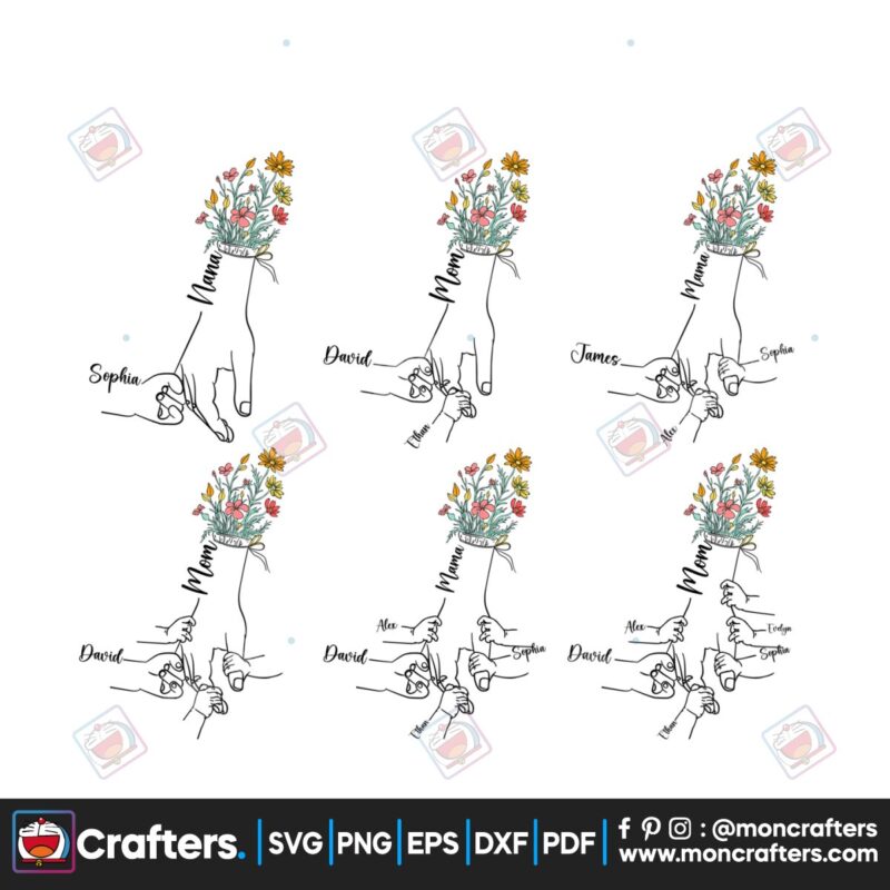 floral-hands-momgrandma-and-childs-png-bundle-custom-name-hand-kid-names