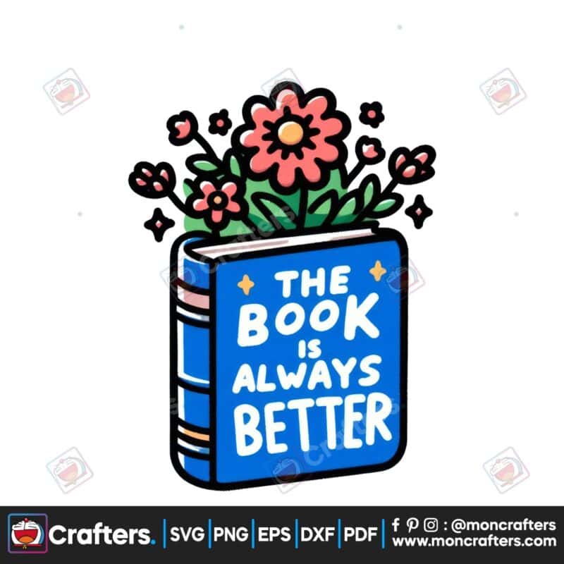 the-book-is-always-better-clipart-png