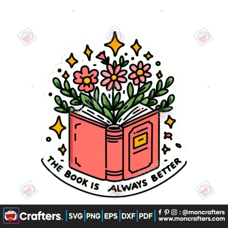 the-book-is-always-better-clipart-png