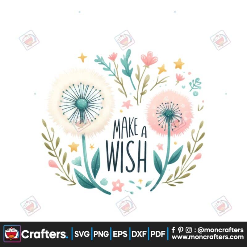 make-a-wish-sublimation-clipart-png
