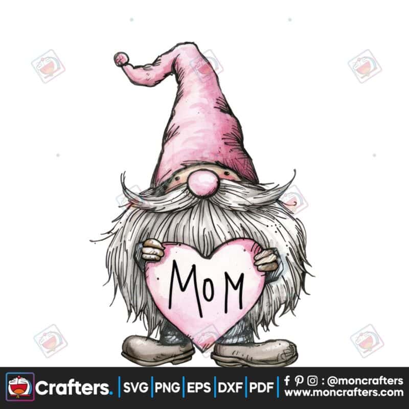 mom-gnome-sublimation-clipart-png