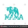 mama-turquoise-bear-sublimation-clipart