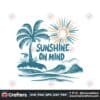 sunshine-on-mind-sublimation-clipart-png
