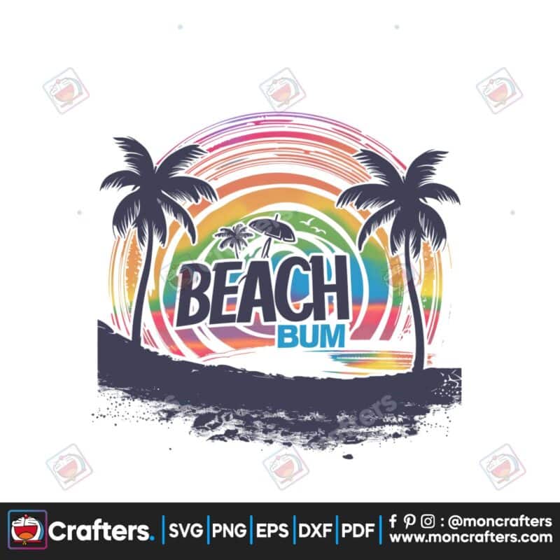 beach-bum-sublimation-clipart-png
