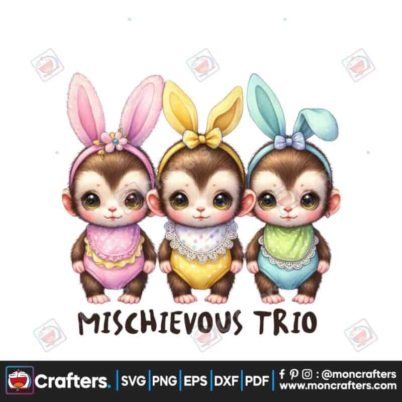 easter-day-colorful-trio-of-animals