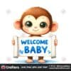 set-of-blue-welcome-baby-collection