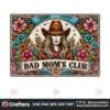 western-mom-sublimation-design-funny