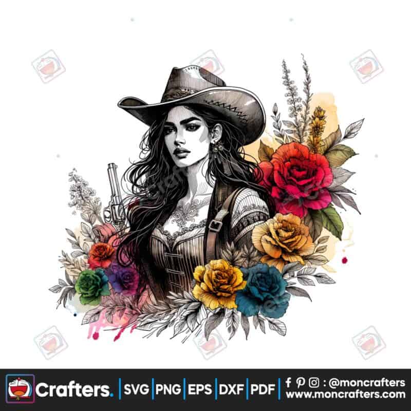 western-sublimation-sticker-design
