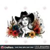 western-sublimation-png-cowgirl