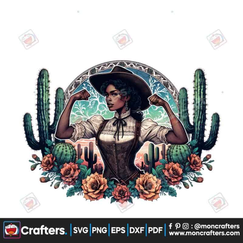 western-sublimation-png-boss-woman