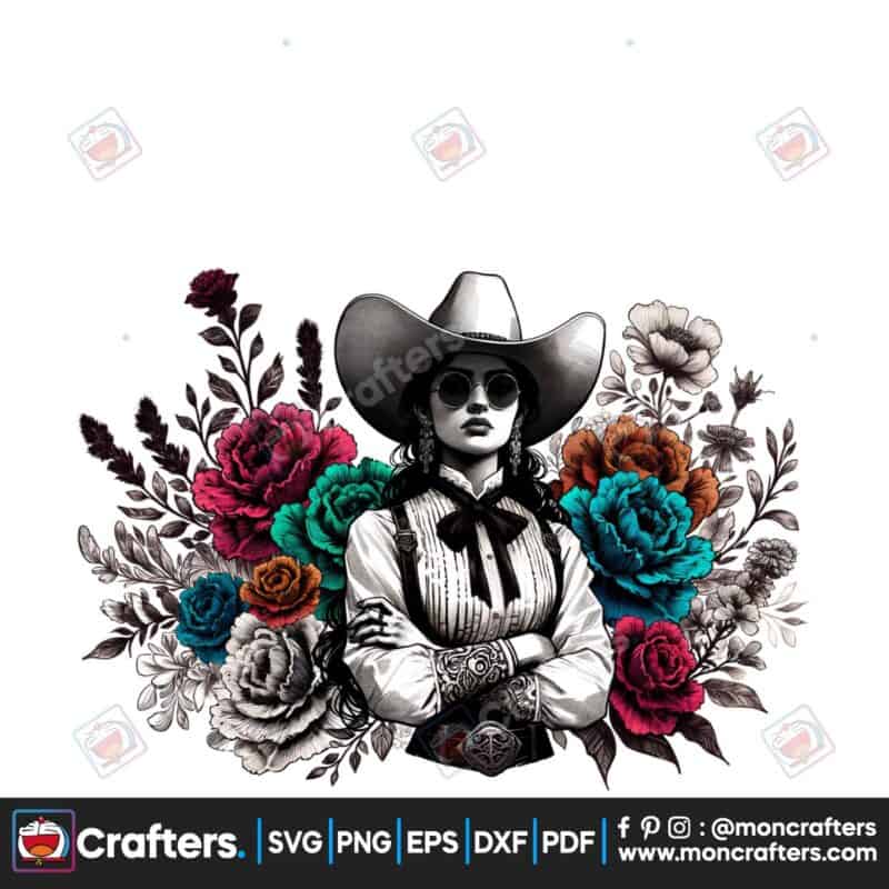 western-sublimation-design-cowgirl