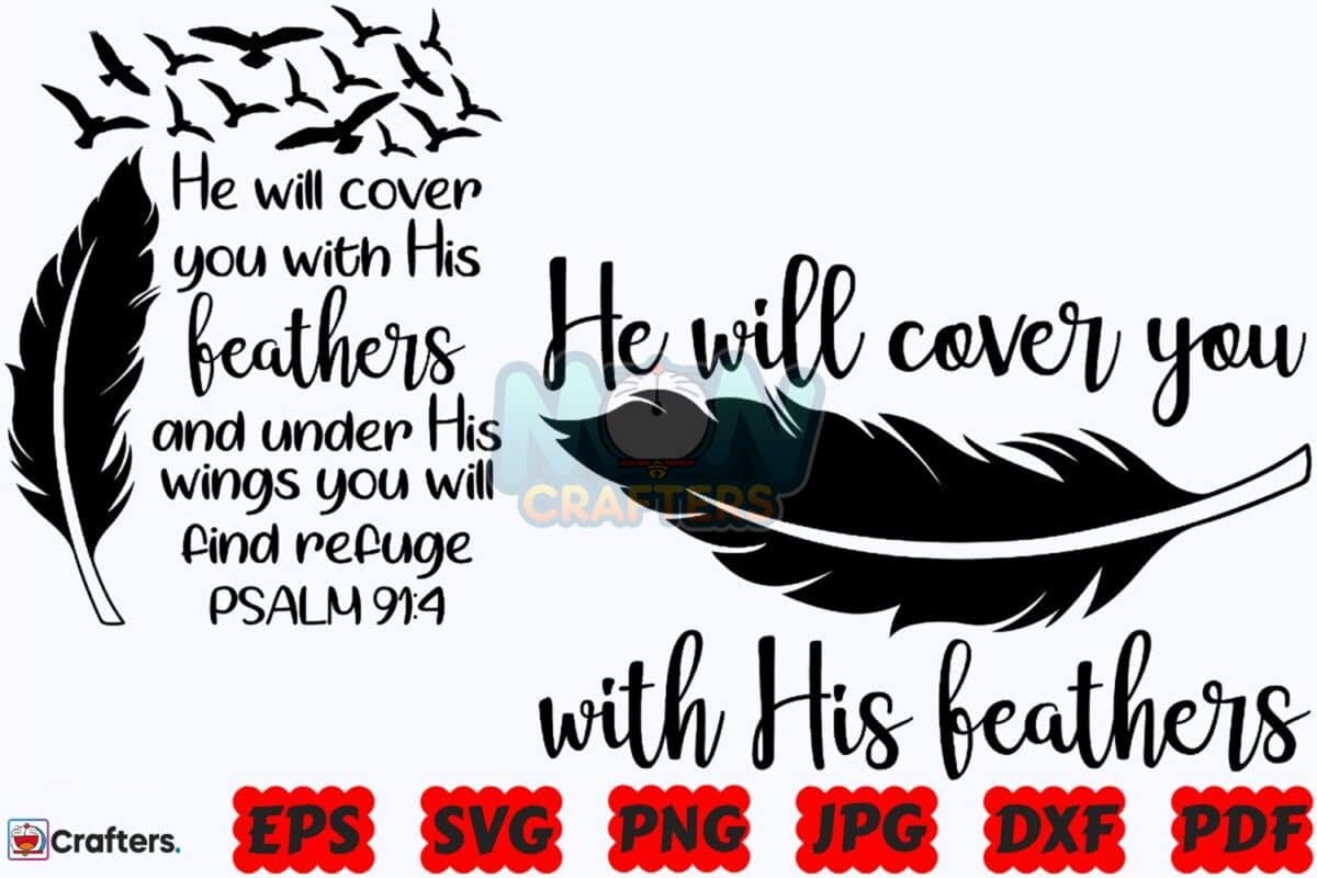 he-will-cover-you-with-his-feathers-svg