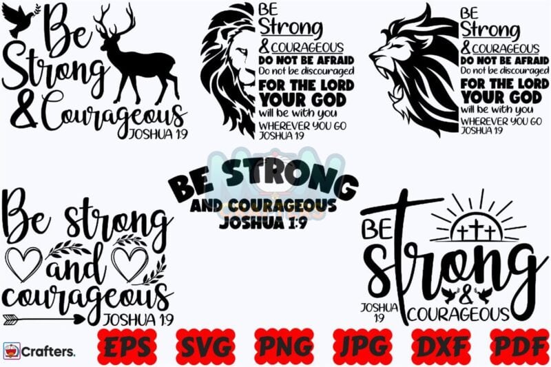 be-strong-and-courageous-svg-christian