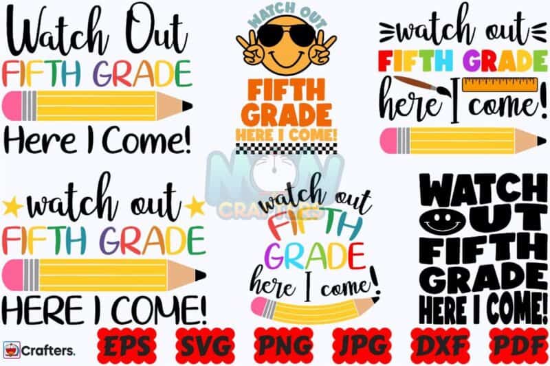 watch-out-fifth-grade-here-i-come-png