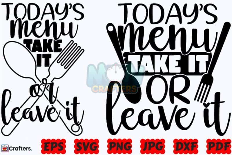 todays-menu-take-it-or-leave-it-svg
