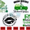 irish-kisses-and-shamrock-wishes-svg