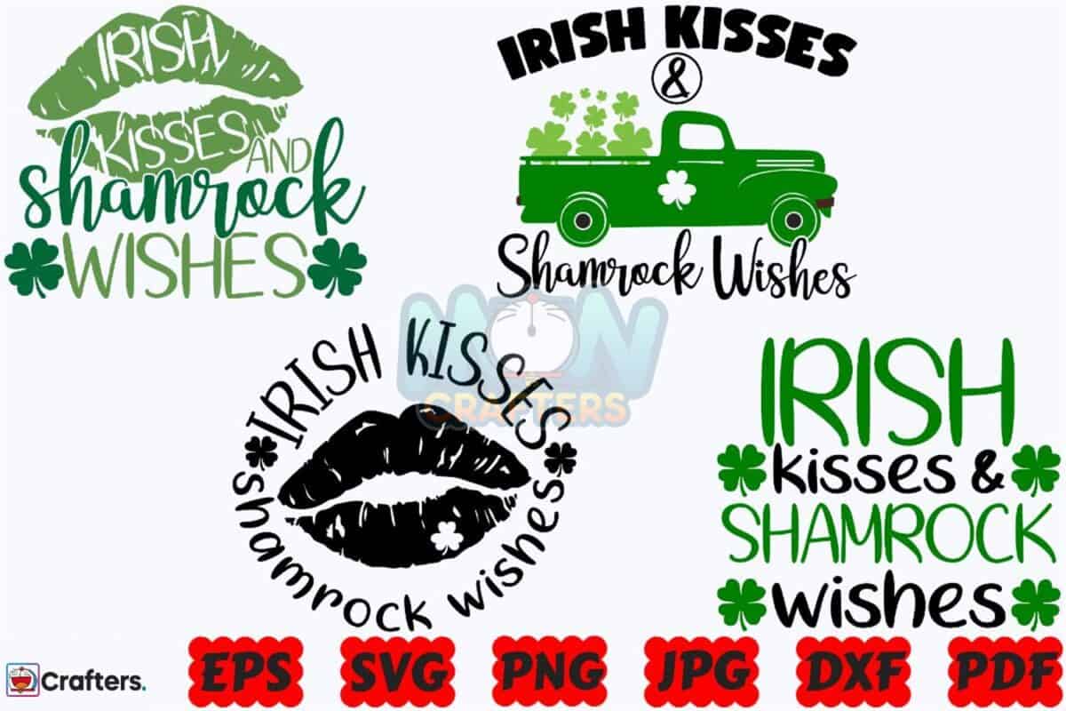 irish-kisses-and-shamrock-wishes-svg