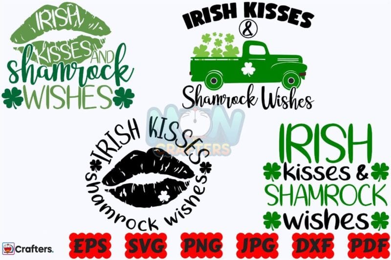 irish-kisses-and-shamrock-wishes-svg