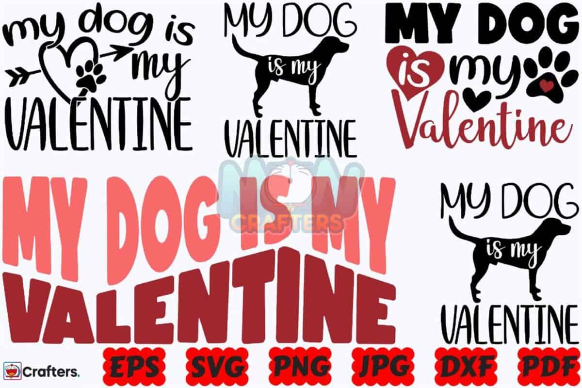 my-dog-is-my-valentine-svg-dog-svg