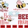 bee-my-valentine-svg-bee-mine-svg-png