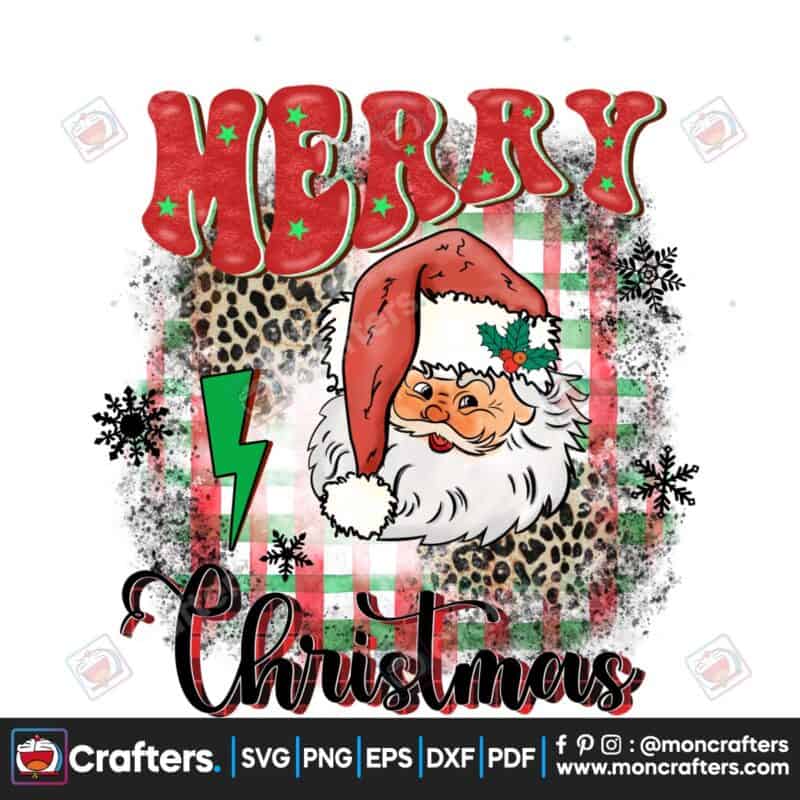 santa-merry-christmas-retro-sublimation