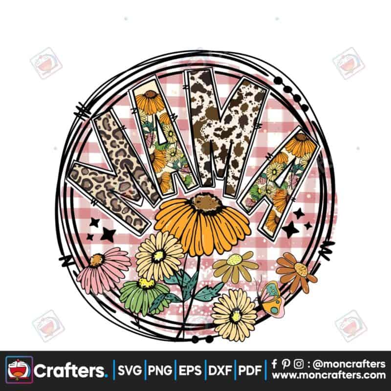 mama-summer-flower-retro-sublimation