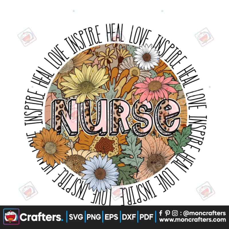nurse-floral-retro-spring-flowers-design