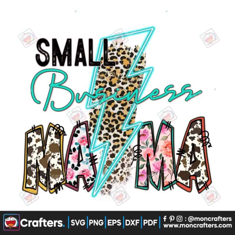 small-business-mama-lightning-bolt-neon
