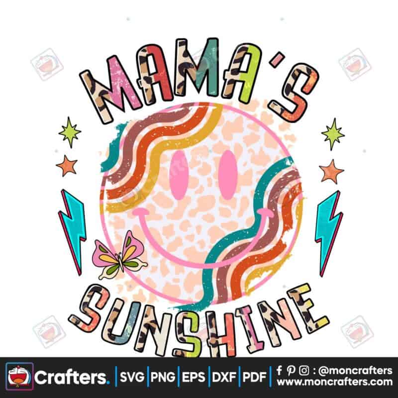 sunshine-mama-retro-groovy-smile-png